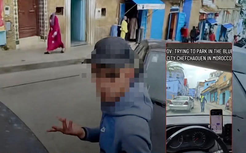 سائح بريطاني يوثق مضايقات أثناء ركن سيارته بشفشاون.. والفيديو يقترب من 6 ملايين مشاهدة